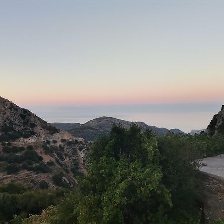 Naxos Mountain Retreat - Tiny House Build On Rock Apartment Koronos Exterior photo